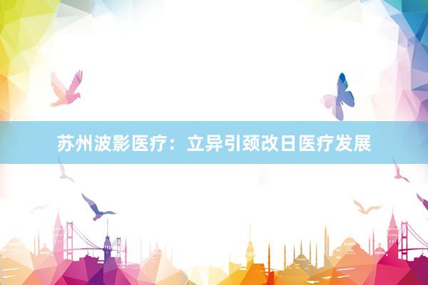苏州波影医疗：立异引颈改日医疗发展